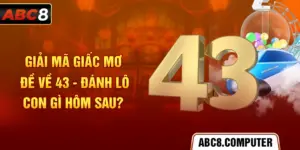 Giải Mã Giấc Mơ Đề về 43 - Đánh Lô Con Gì Hôm Sau?